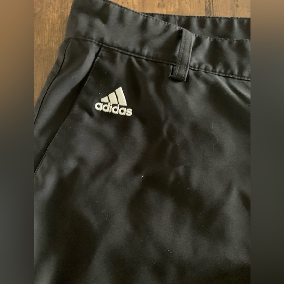 ADIDAS CLIMALITE SOLID BLACK GOLF PANTS 34X32 - Picture 9 of 11